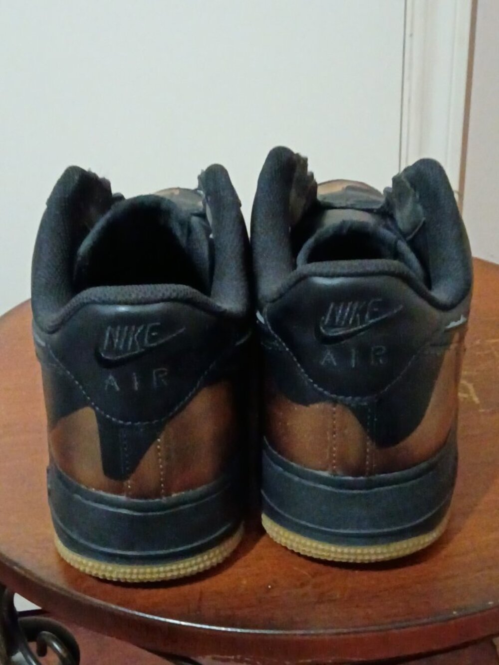 Nike Air Force 1 Low '07 Mens Size 11 Lifestyle Shoes Black Gum 2022 DZ4404-001 - Picture 9 of 13